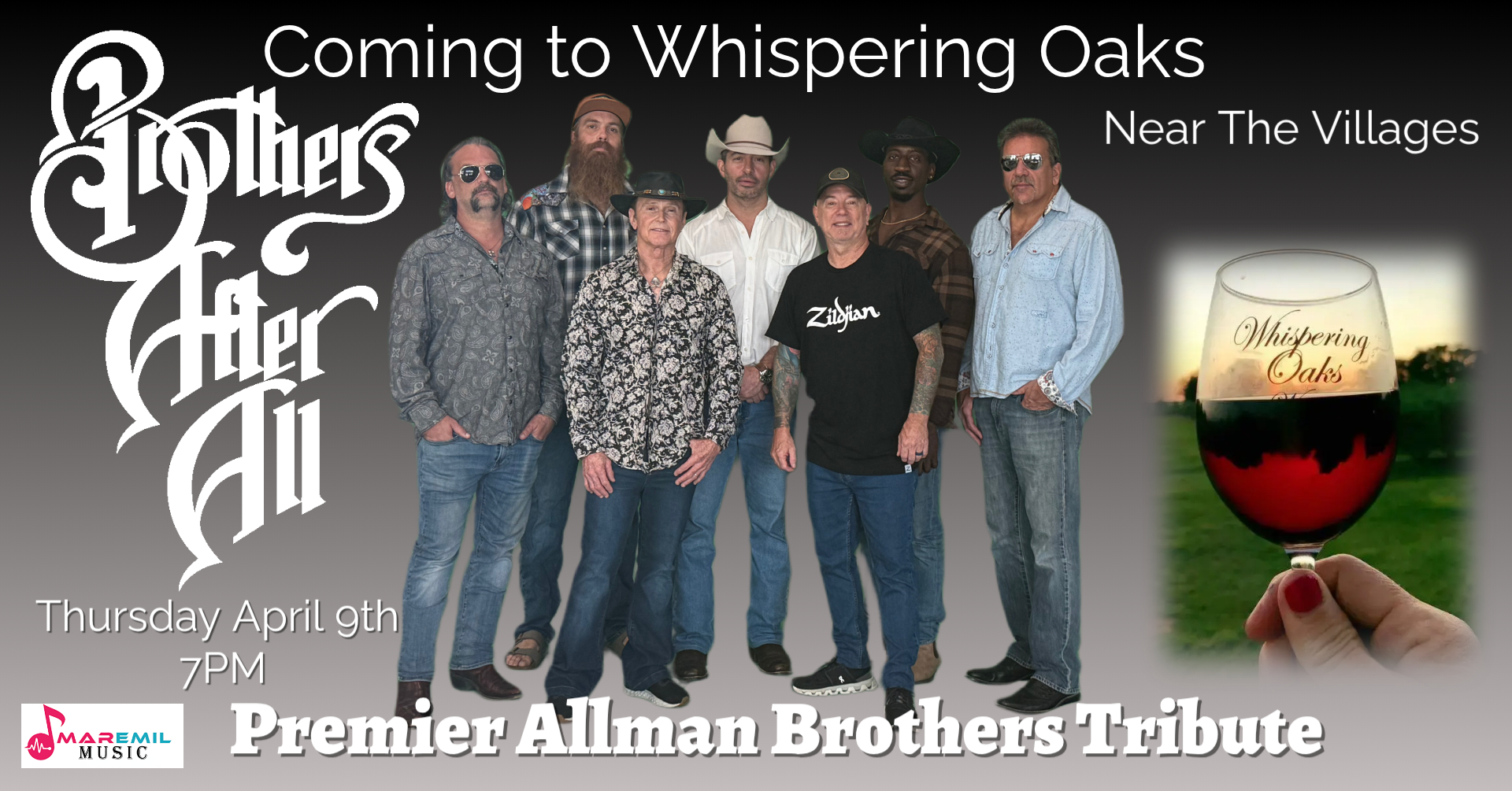 Event Promo Photo For Allman Brothers Tribute